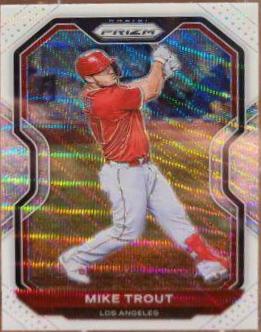 Mike Trout [White Wave Prizm] #173