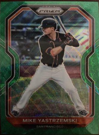 Mike Yastrzemski [Green Wave Prizm] #33