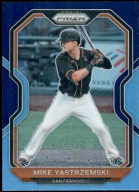 Mike Yastrzemski [Navy Blue Carolina Blue] #33