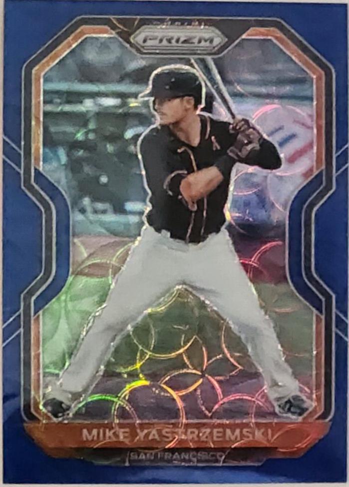 Mike Yastrzemski [Navy Blue Kaleidoscope Prizm] #33