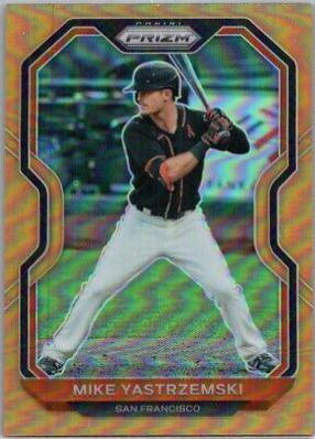 Mike Yastrzemski [Neon Orange Prizm] #33