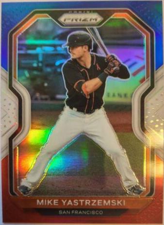 Mike Yastrzemski [Red, White, and Blue Prizm] #33