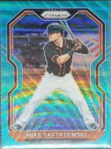 Mike Yastrzemski [Teal Wave Prizm] #33