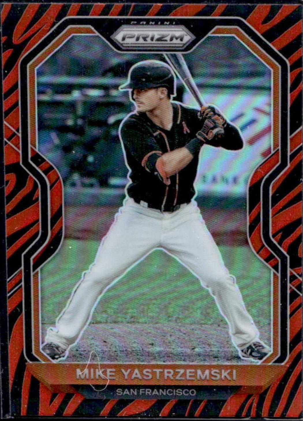 Mike Yastrzemski [Tiger Stripes Prizm] #33
