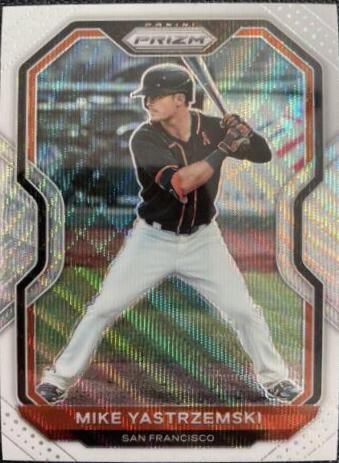 Mike Yastrzemski [White Wave Prizm] #33