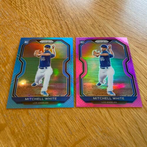 Mitchell White [Carolina Blue Prizm] #129