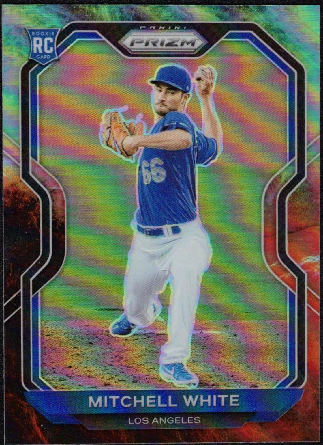 Mitchell White [Cosmic Haze Prizm] #129