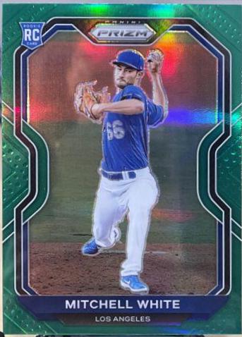 Mitchell White [Green Prizm] #129