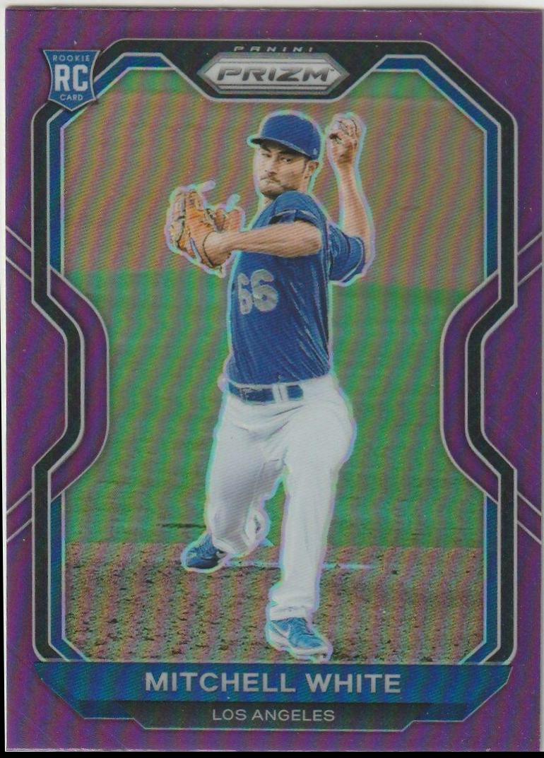 Mitchell White [Purple Prizm] #129