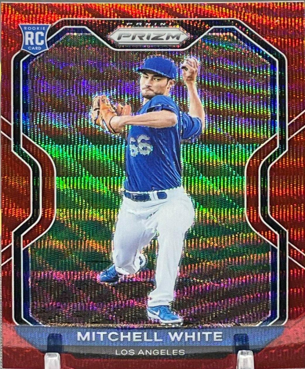 Mitchell White [Red Wave Prizm] #129