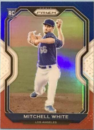 Mitchell White [Red, White, and Blue Prizm] #129
