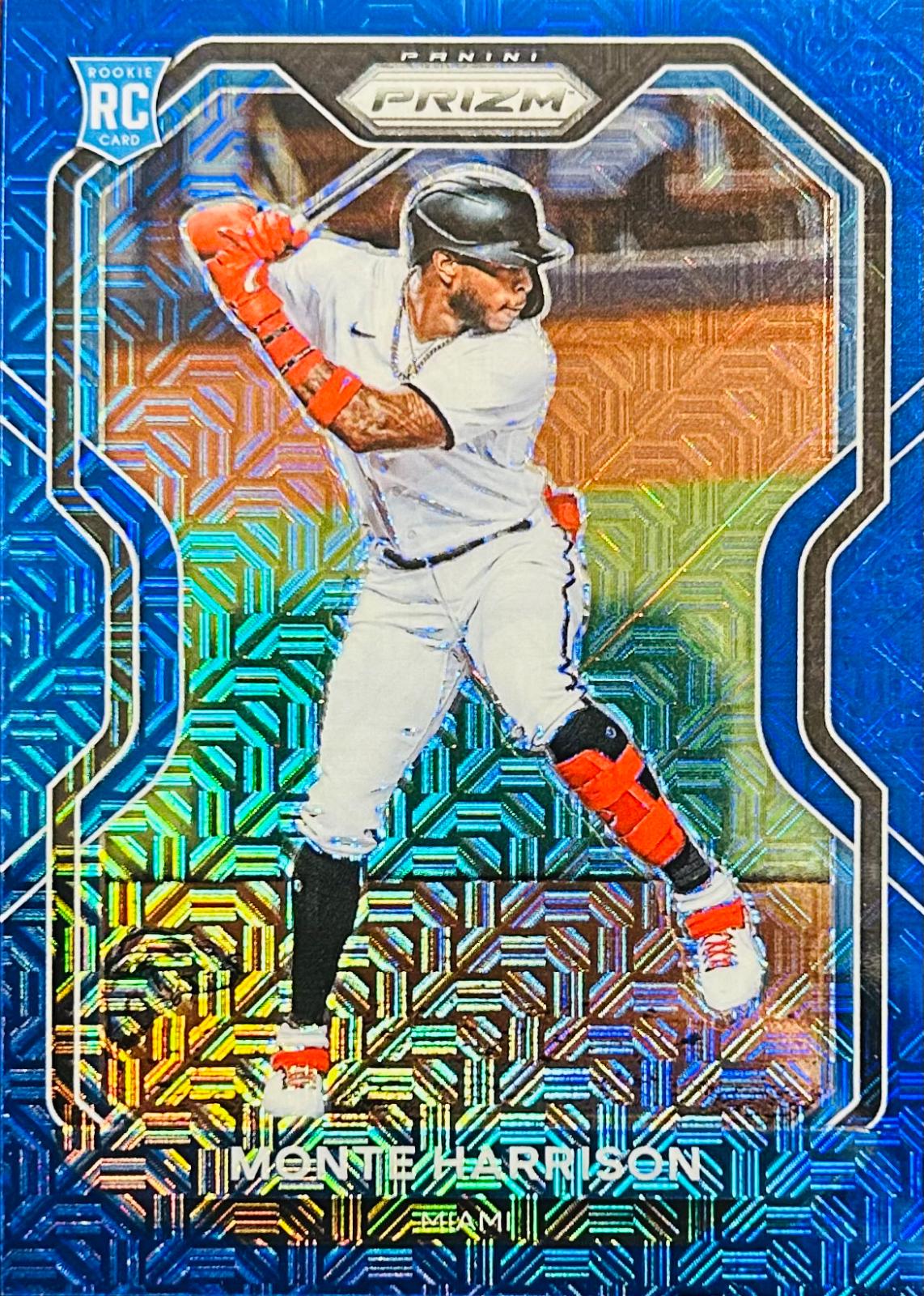 Monte Harrison [Blue Mojo Prizm] #118