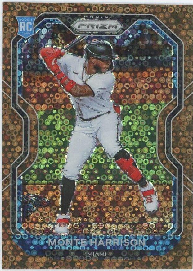 Monte Harrison [Bronze Donut Circles Prizm] #118