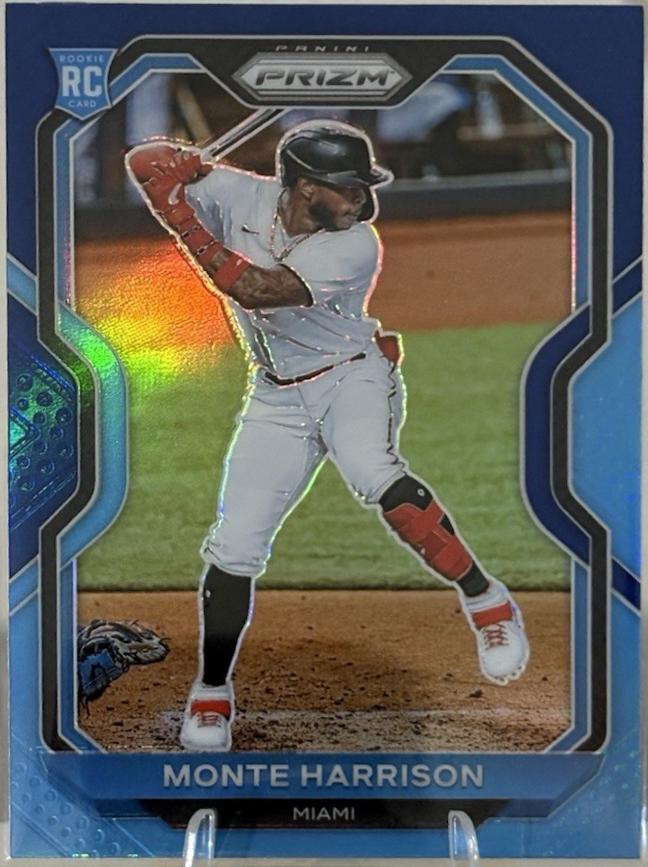 Monte Harrison [Carolina Blue Prizm] #118