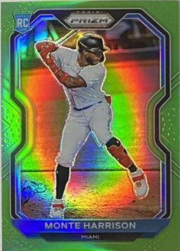 Monte Harrison [Lime Green Prizm] #118