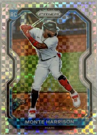 Monte Harrison [Power Plaid Prizm] #118