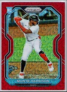 Monte Harrison [Red Mojo Prizm] #118