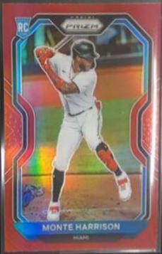 Monte Harrison [Red Prizm] #118