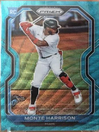 Monte Harrison [Teal Wave Prizm] #118