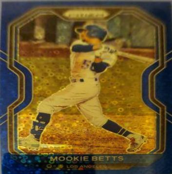 Mookie Betts [Blue Donut Circles Prizm] #244