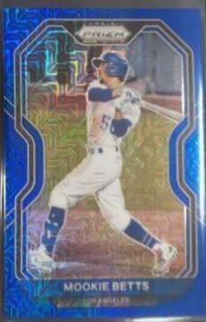 Mookie Betts [Blue Mojo Prizm] #244