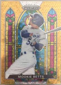 Mookie Betts [Gold Donut Circles Prizm] #244