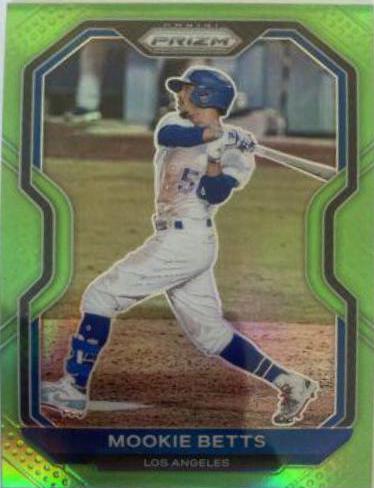 Mookie Betts [Lime Green Prizm] #244