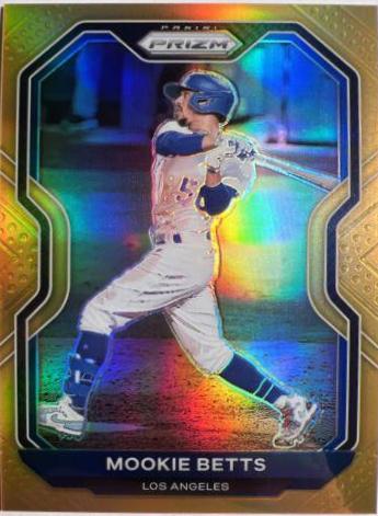 Mookie Betts [Neon Orange Prizm] #244