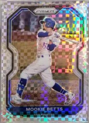 Mookie Betts [Power Plaid Prizm] #244