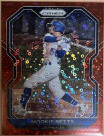 Mookie Betts [Red Donut Circles Prizm] #244