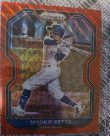 Mookie Betts [Red Wave Prizm] #244
