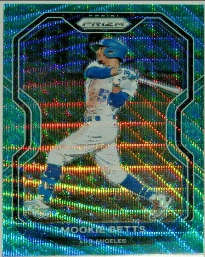 Mookie Betts [Teal Wave Prizm] #244