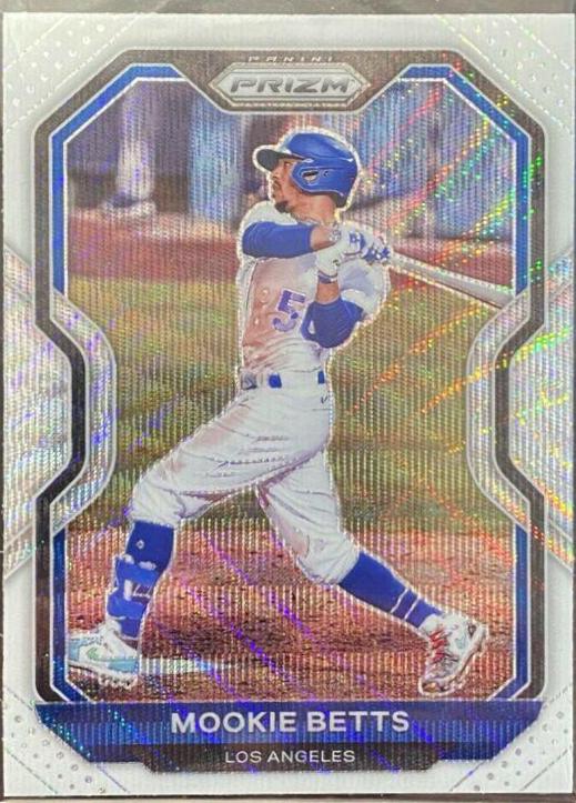 Mookie Betts [White Wave Prizm] #244