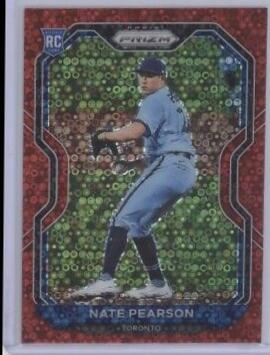 Nate Pearson [Red Donut Circles Prizm] #181