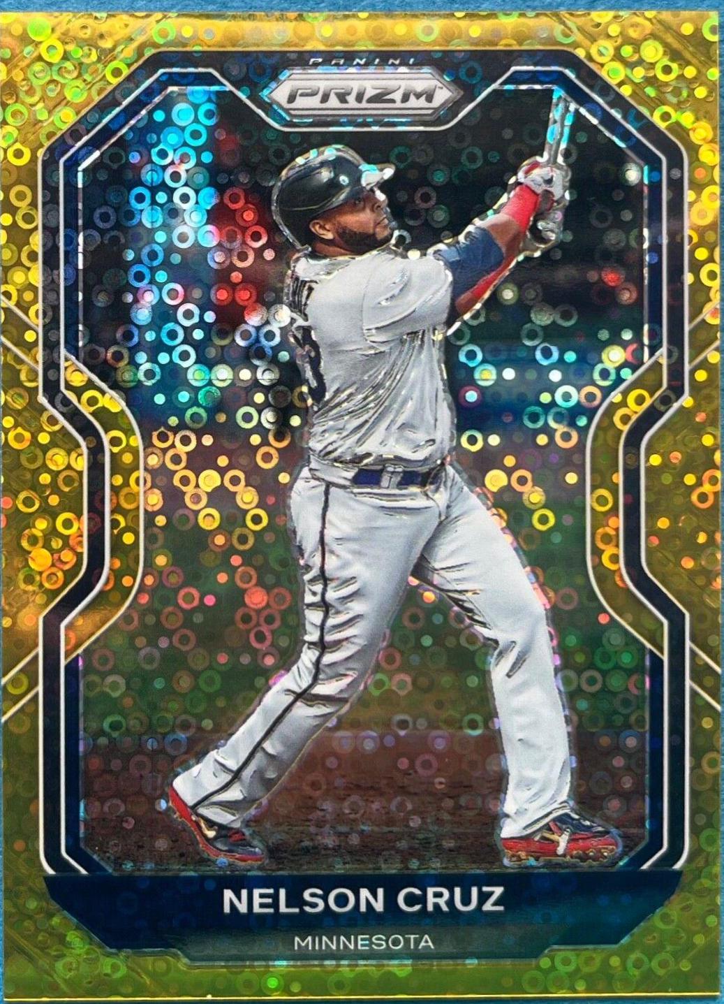 Nelson Cruz [Gold Donut Circles Prizm] #200