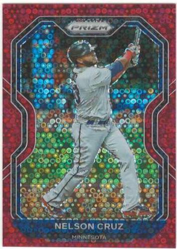 Nelson Cruz [Red Donut Circles Prizm] #200