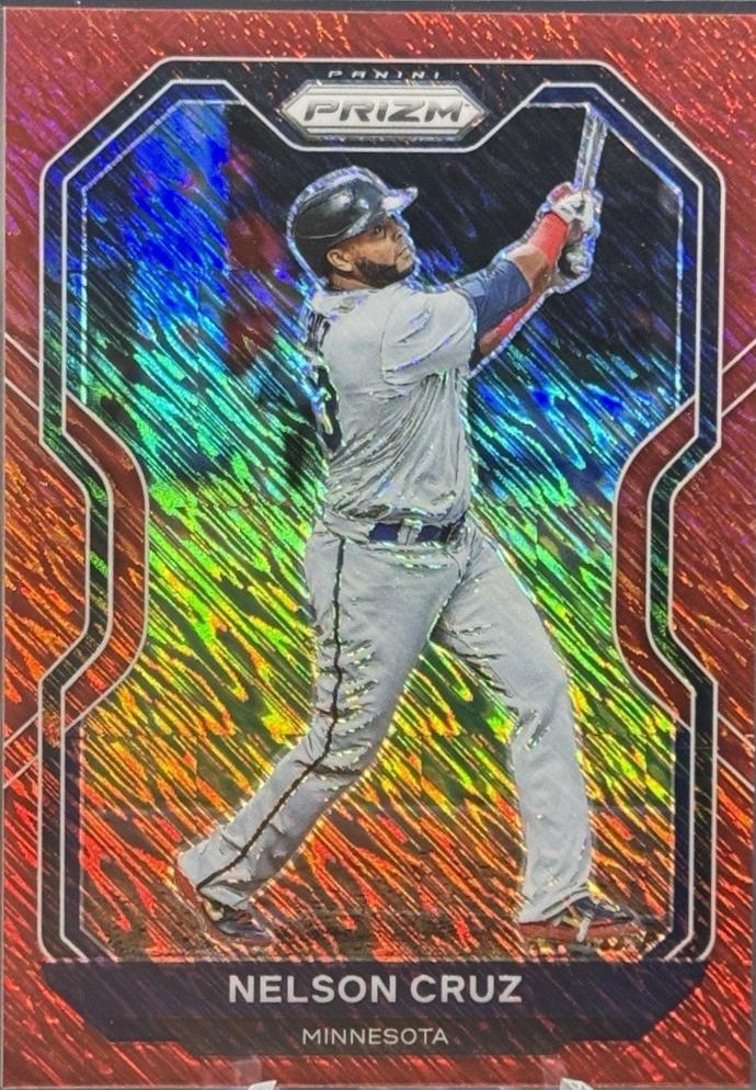 Nelson Cruz [Red Shimmer Prizm] #200