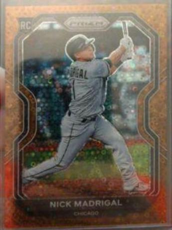 Nick Madrigal [Bronze Donut Circles Prizm] #106