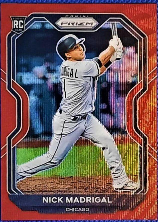 Nick Madrigal [Red Wave Prizm] #106