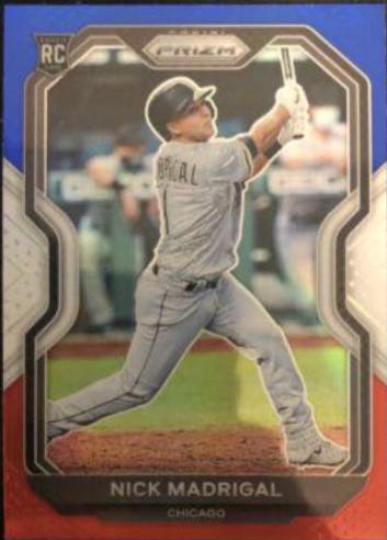 Nick Madrigal [Red, White, and Blue Prizm] #106