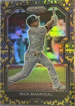 Nick Madrigal [Snake Skin Prizm] #106