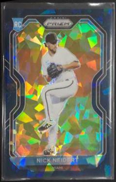 Nick Neidert [Navy Blue Cracked Ice Prizm] #231