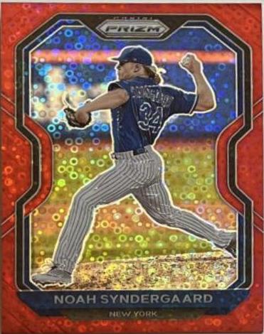 Noah Syndergaard [Red Donut Circles Prizm] #35
