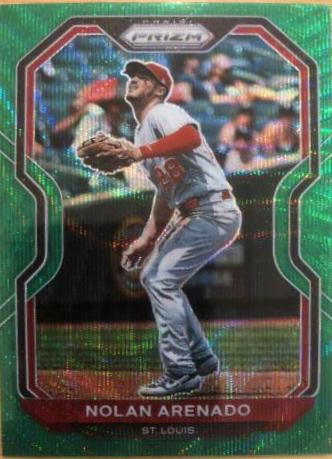 Nolan Arenado [Green Wave Prizm] #76