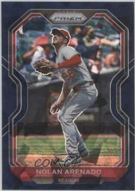 Nolan Arenado [Navy Blue Cracked Ice Prizm] #76