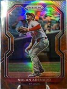 Nolan Arenado [Neon Orange Prizm] #76