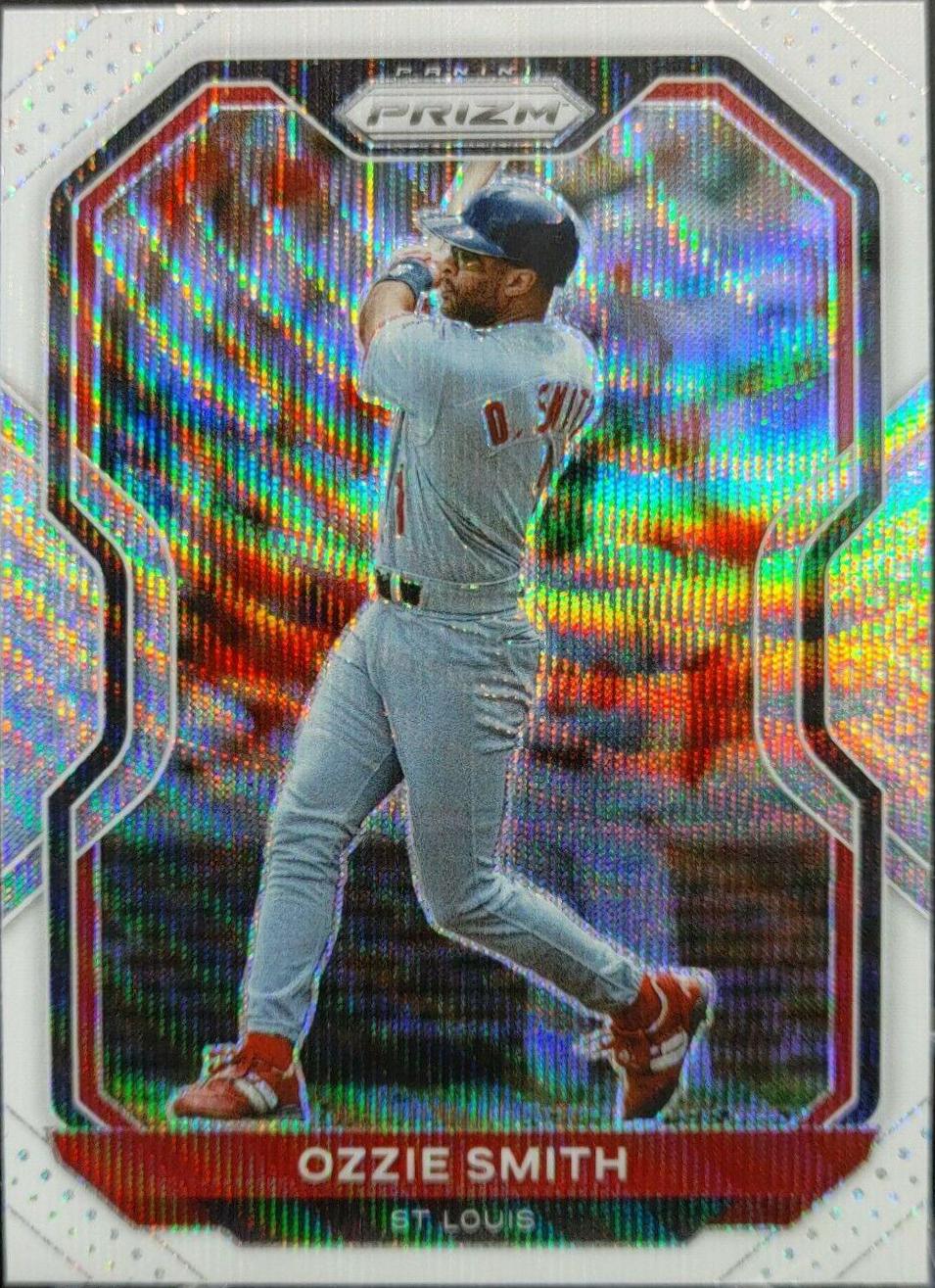 Ozzie Smith [White Wave Prizm] #79