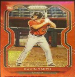 Pavin Smith [Red Donut Circles Prizm] #70