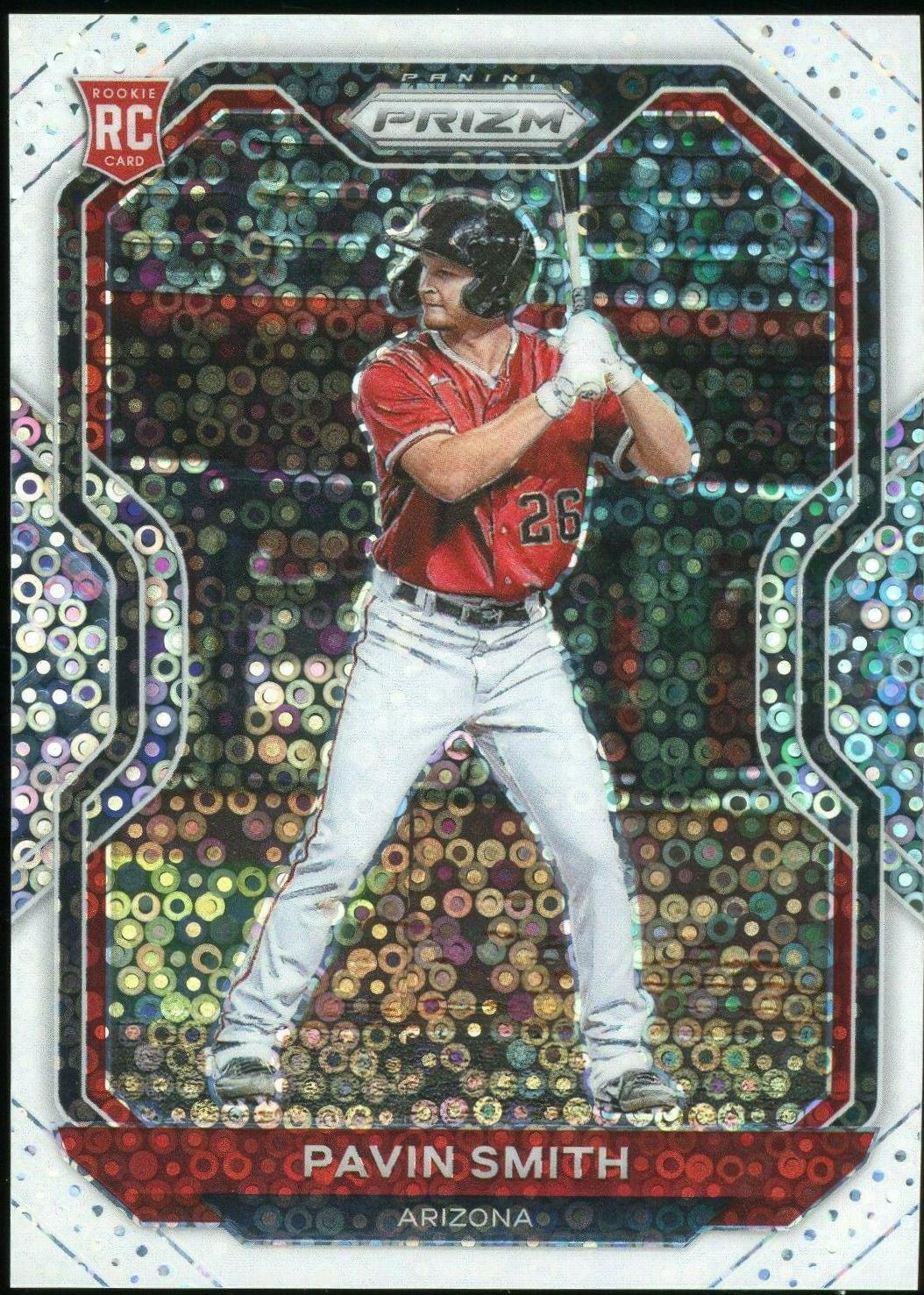 Pavin Smith [White Donut Circles Prizm] #70