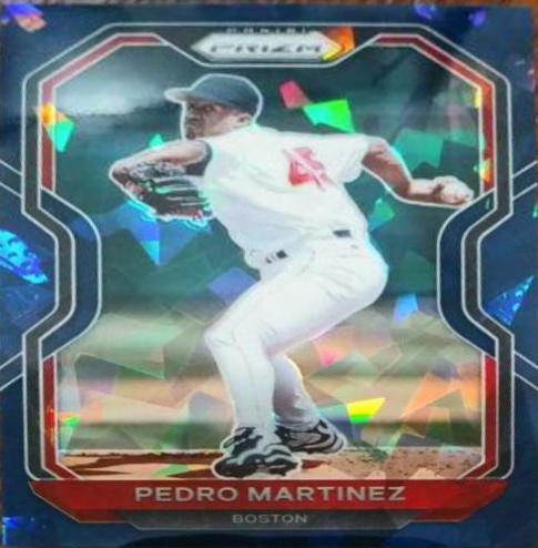 Pedro Martinez [Navy Blue Cracked Ice Prizm] #239